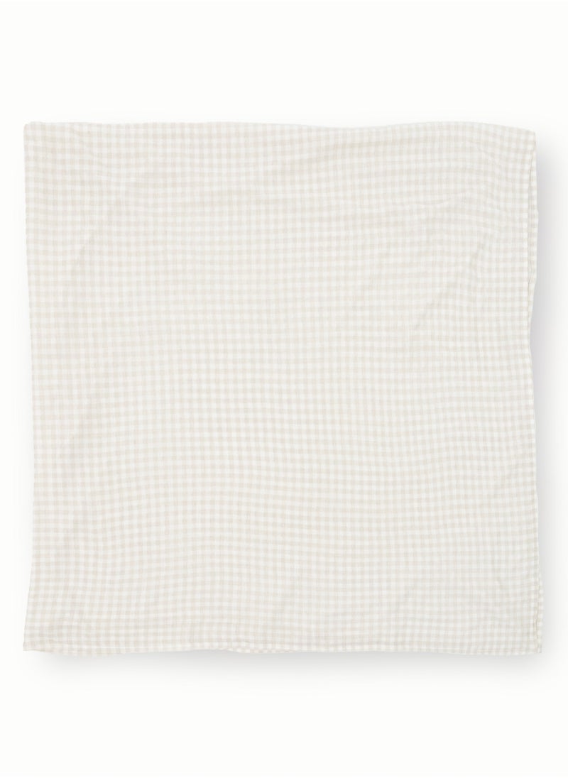little unicorn - Stretch Knit Swaddle 2 Pack	Frost Green - Image 1