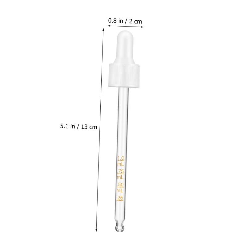 2 Pack of 12 Graduated Droppers Transfer Pipettes with Measuring Markings - Image 5