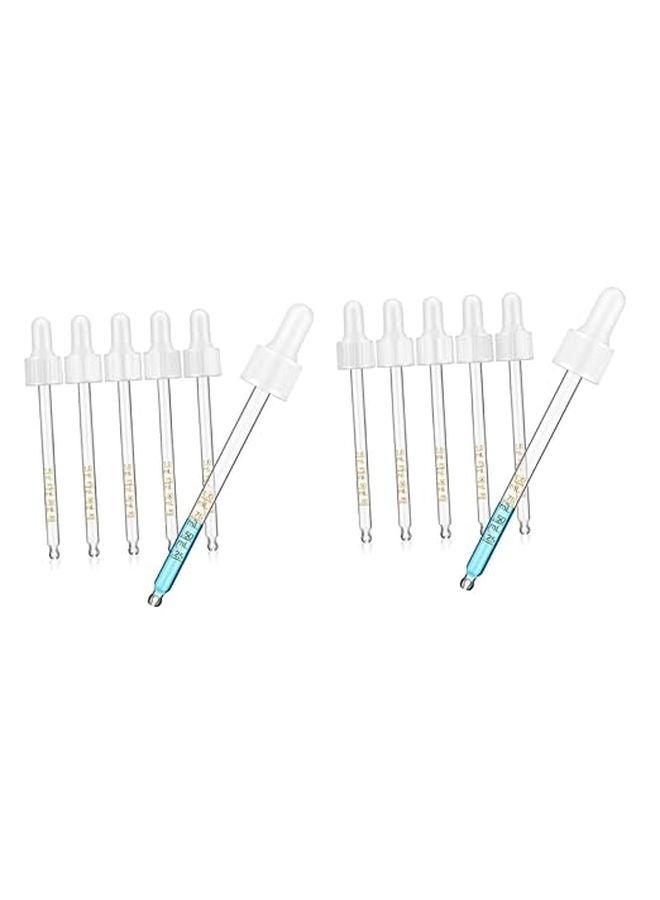 2 Pack of 12 Graduated Droppers Transfer Pipettes with Measuring Markings - Image 1