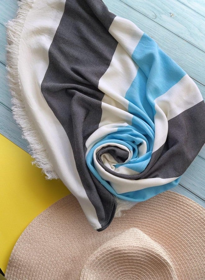 madake Bamboo Ultra Soft & Thin Turkish Towel-160x75cm|Quick Dry, Super Absorbent, Anti Bacterial|X-Large Towel for Men and Women|Ideal for Bath,Travel,Gym,Beach,Pool & Yoga(Coastal Breeze Honey Bee) - Image 5
