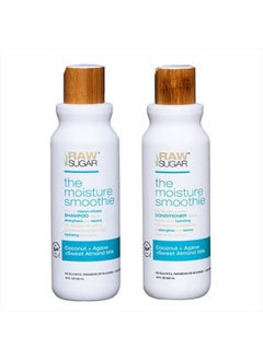 Raw Sugar Coconut + Raw Honey + Sweet Almond Milk Shampoo & Conditioner Set of 2 (Each 18 FL OZ)