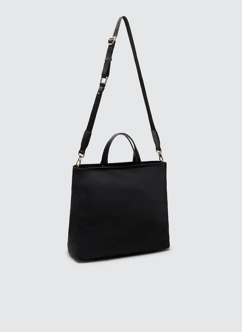 Liu Jo Nylon shopping bag with chain