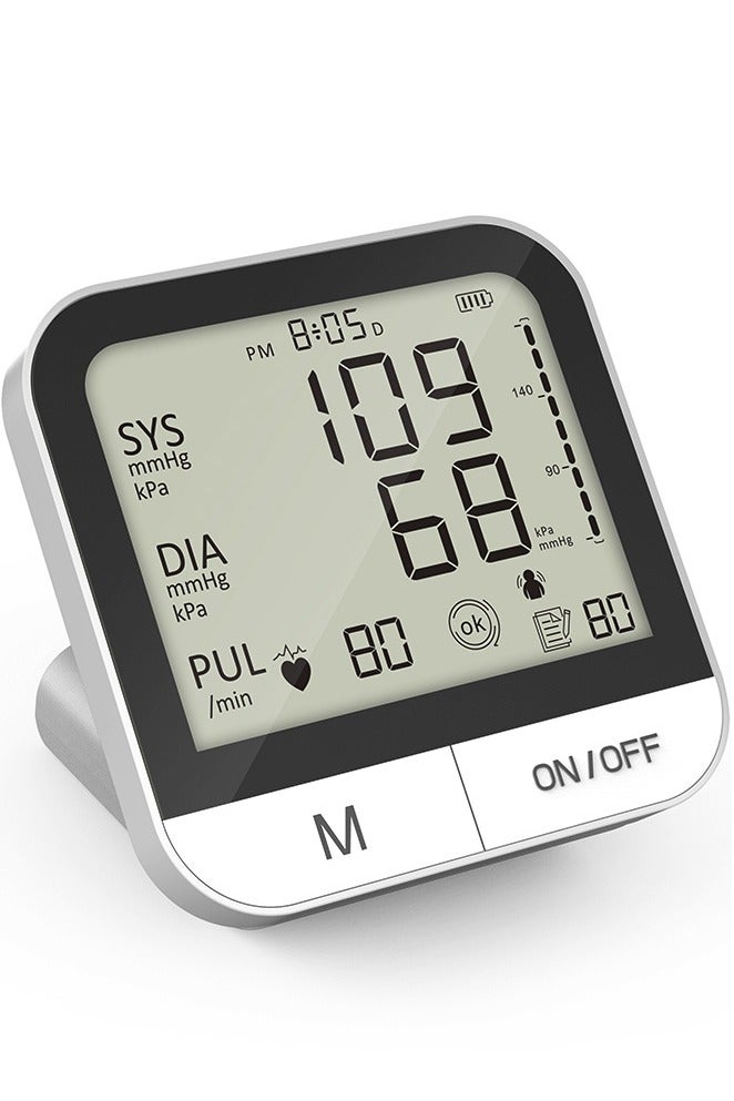 Monitors Upper Arm & Blood Pressure Machine with Wide Range Cuff for Home Use Wrist Adjustable Irregular Heartbeat & Hypertension Detector,blood pressure meter digital - Image 1