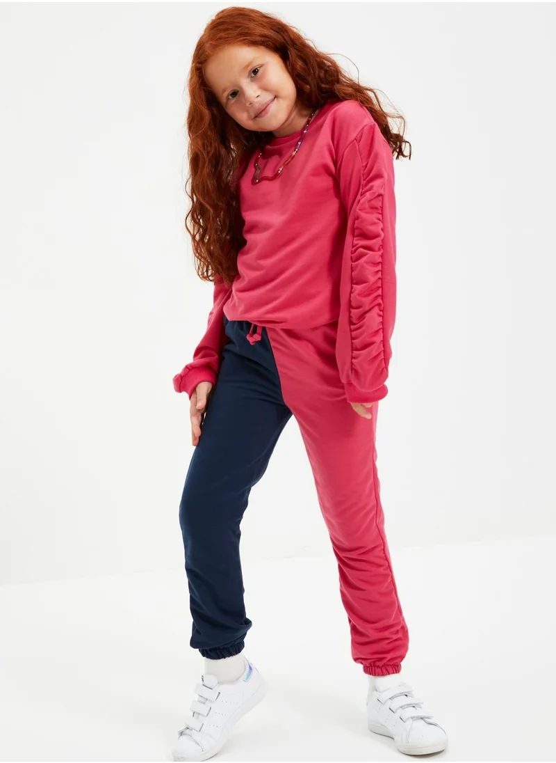 trendyol Kids Color Block Sweatpants