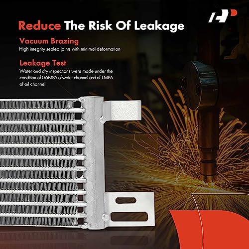 A-Premium Automatic Transmission Oil Cooler Compatible with Jeep Renegade 2015-2018 & Ram ProMaster City 2015-2020, 2.4L, SOHC, Replace# 51966749 - Image 5