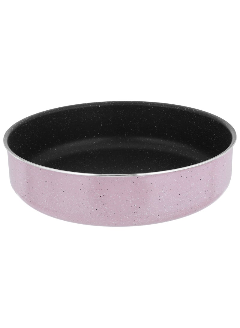Rocky Rocky Pink Granite Round Tray 32cm - Image 2