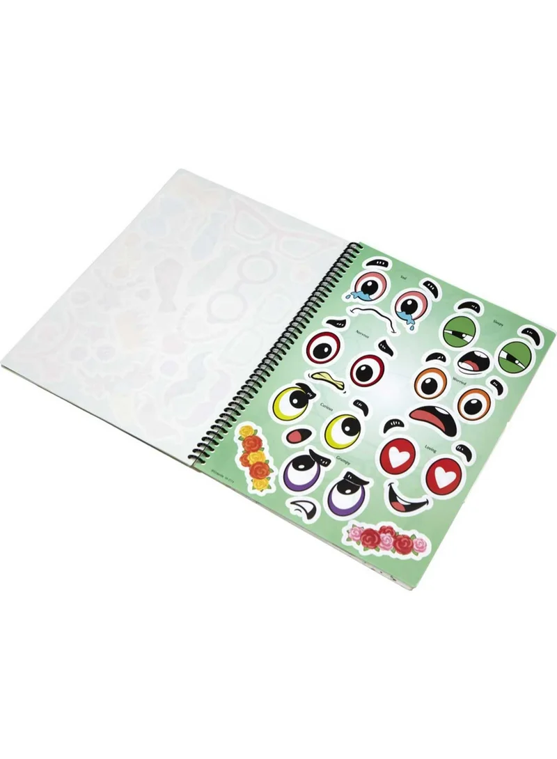 Crayola Crayola “Today I Feel” Animal Mix & Match Flip Book – Emotion Learning Activity for Toddlers, 30 Pages & 50+ Stickers | Preschool Feelings Book for Coloring, Mixing & Matching | Educational Gift for Kids Ages 3+