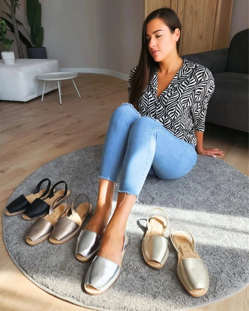SHOEQ Platinum (Vegan) Luxe Avarca for Women | Best Price UAE
