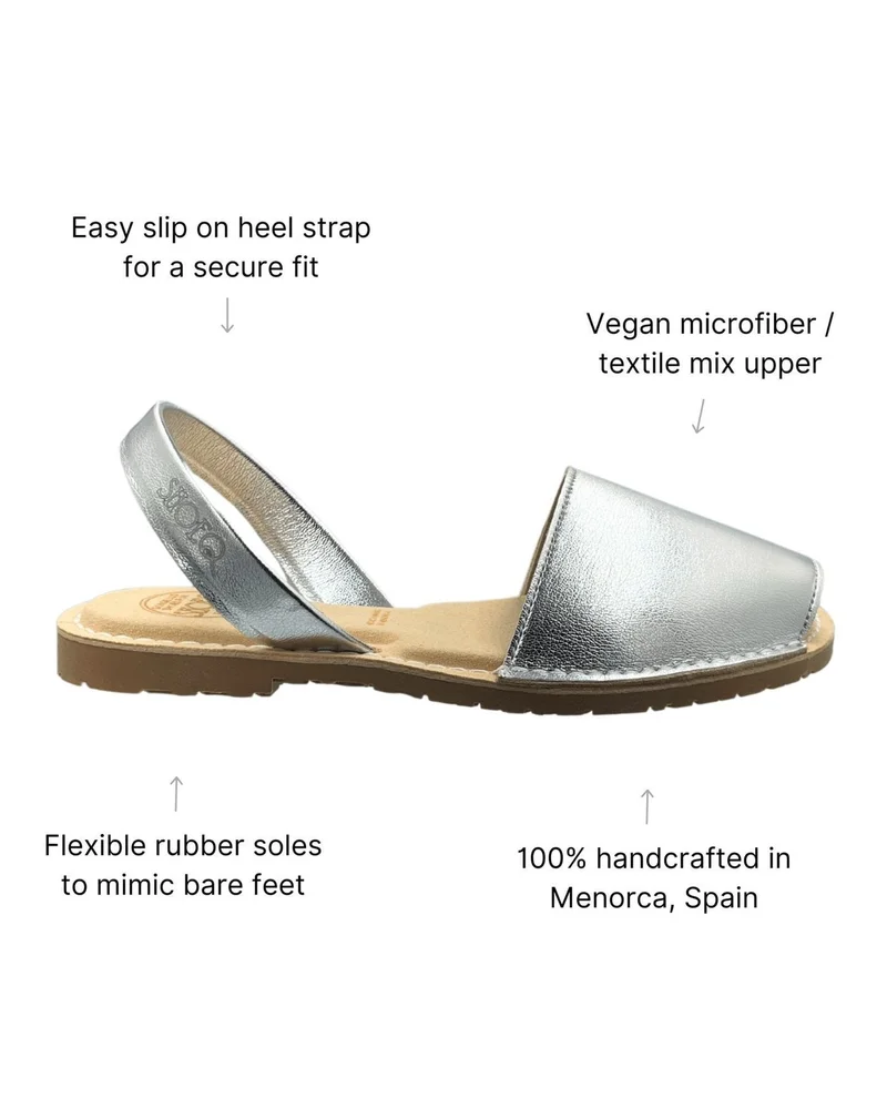 SHOEQ Platinum (Vegan) Luxe Avarca for Women | Best Price UAE
