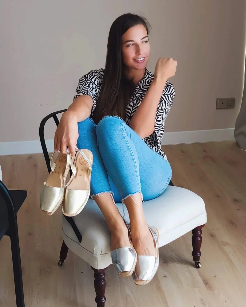 SHOEQ Platinum (Vegan) Luxe Avarca for Women | Best Price UAE