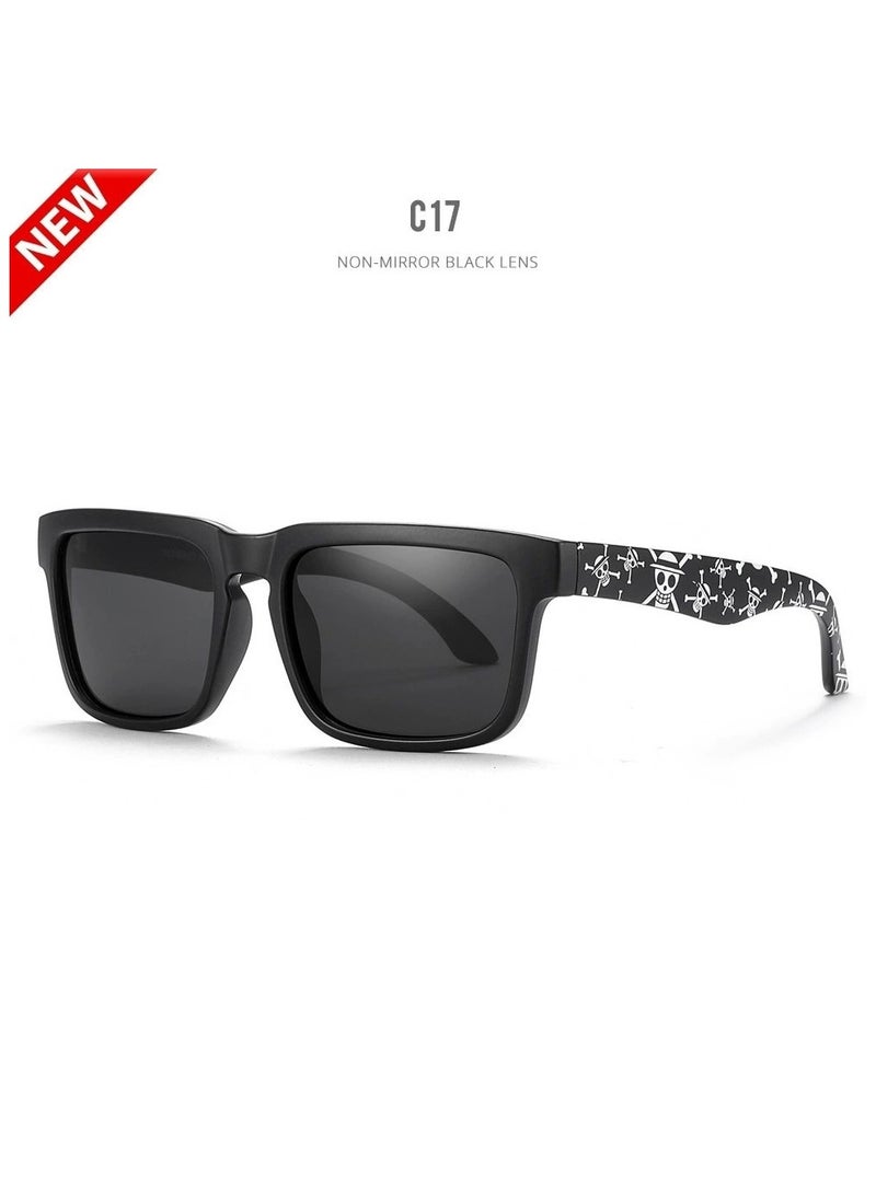 kdeam Trendy and cool outdoor sports sunglasses, polarized sunglasses, colorful true film UV-resistant sunglasses - Image 1