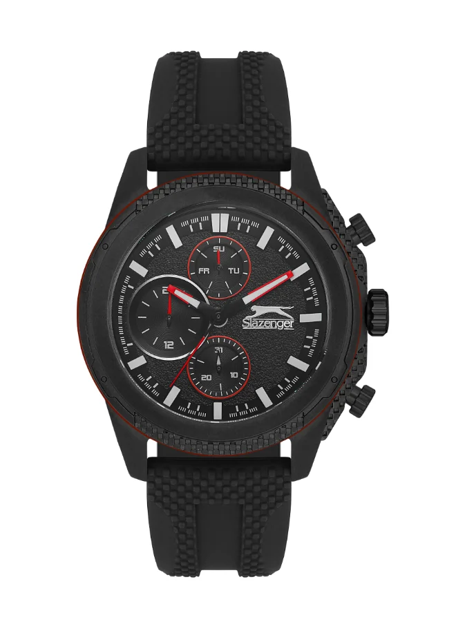 Slazenger SLAZENGER Men Multi Function Black Watch -SL.9.2153.2.01