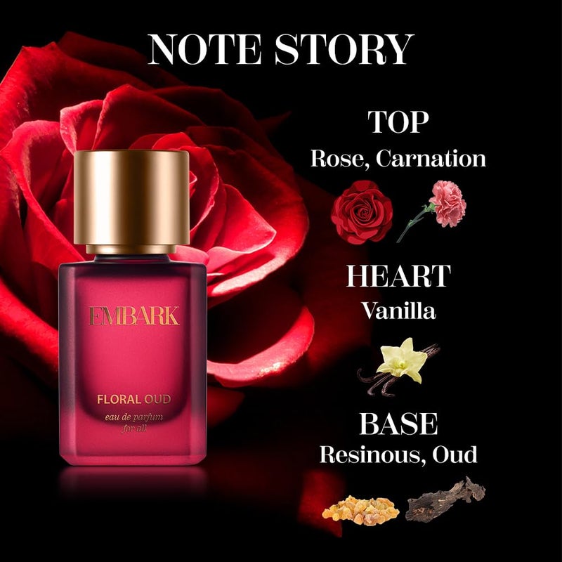 EMBARK EMBARK OUD Floral Perfume For Unisex 50ml Premium Oud Liquid Perfume Long lasting Fragrance  - Image 4