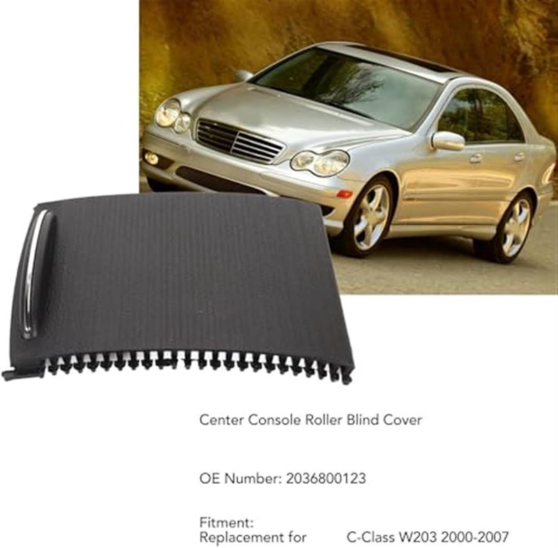 Wivplex Center Console Roller Blind Cover for C-Class W203 - Image 5