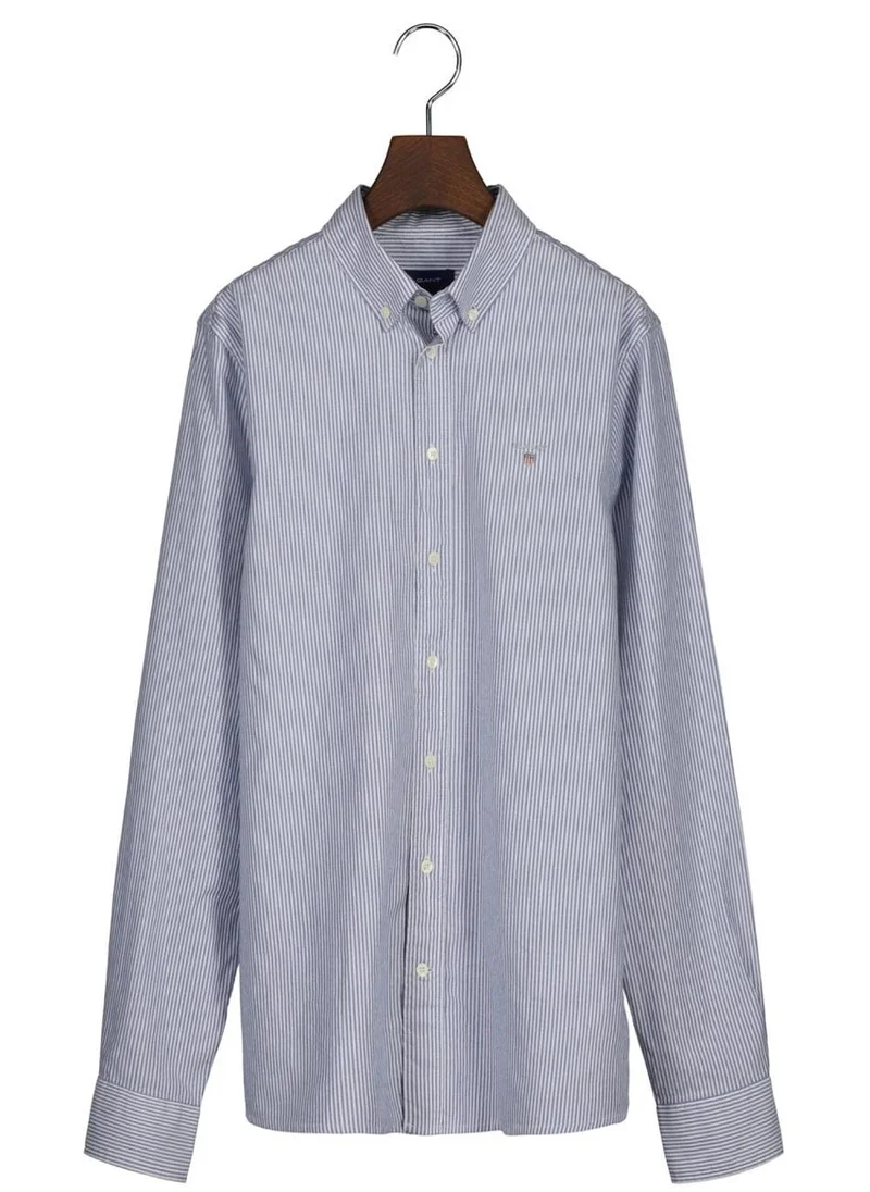 غانت Gant Teen Boys Striped Oxford Shirt
