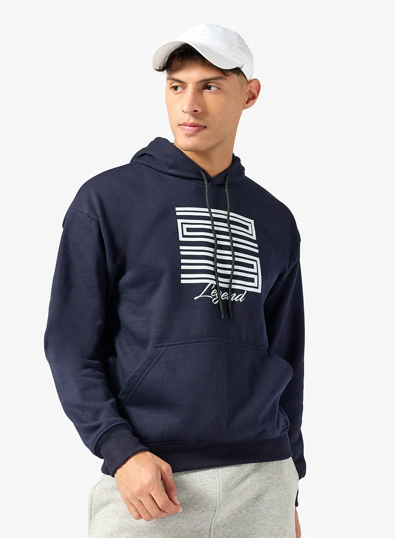 Graphic Print Hoodie