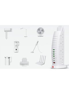 Generic Sailboat Tower | 2500W | Power Socket With | 6 | USB Port's & | 8 | AC Outlet's  - Image 2