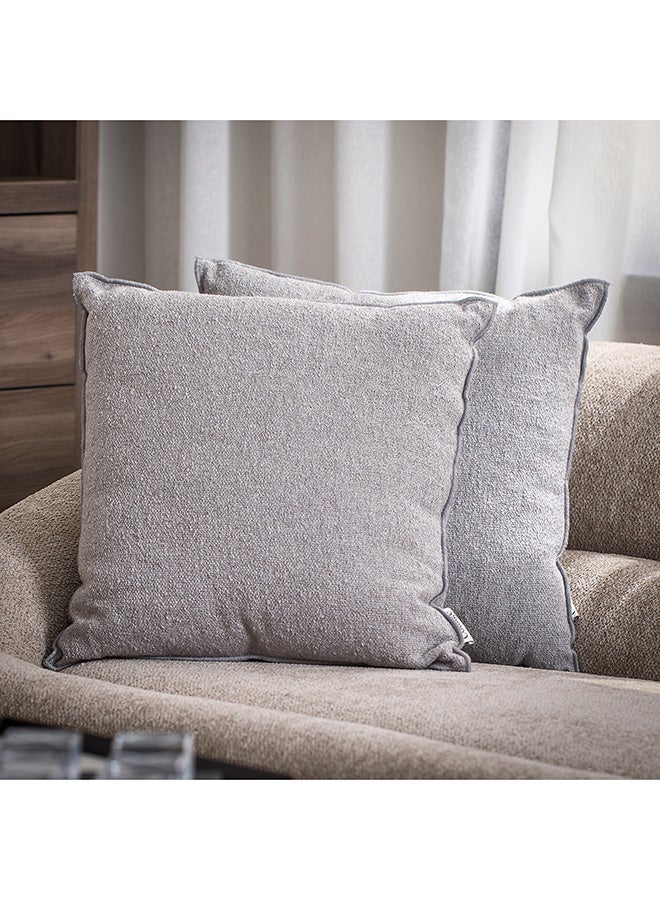 Cottage Cottage linen embroidered cushion 45*45 cm - Image 2