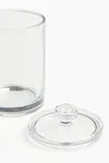 اتش اند ام Glass jar with a lid