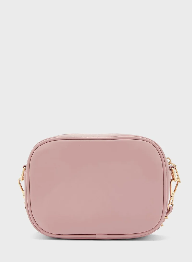 ELLA Quilted Chain Handle Cross Body
