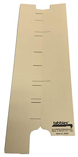 Tabbies Extenda-Folder Strips, Convert Top Tab Folders into end tab File folders, Manila, 1/2 Tab Extension, Under-Cut, 100/Box (55991), 3-1/4”w x 9-1/4”h - Image 3