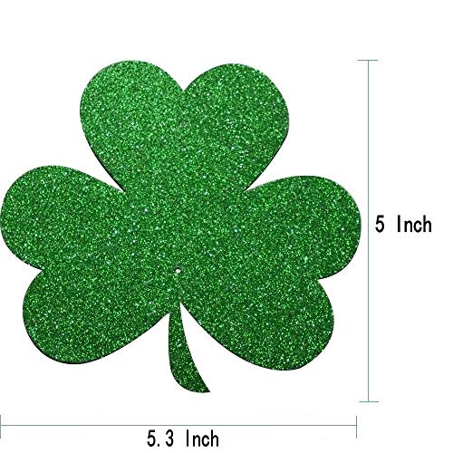 GOER St. Patrick's Day Shamrock Decorations,12 Pcs Hanging Swirls for St. Patrick's Day Party Supplies - Image 5