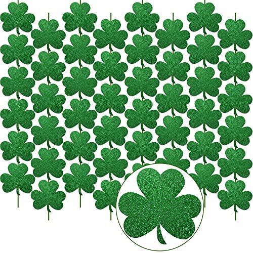 GOER St. Patrick's Day Shamrock Decorations,12 Pcs Hanging Swirls for St. Patrick's Day Party Supplies - Image 1