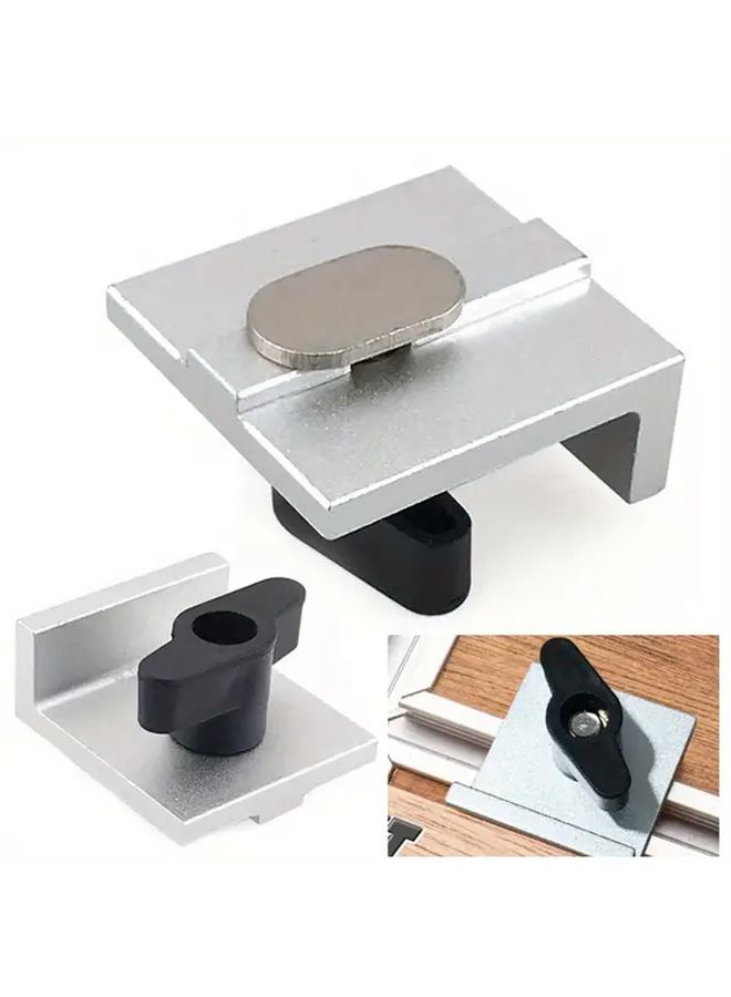 4pcs T Track Stop Block Kit Woodworking Jig For Bench Top And Manual Routing - Image 1