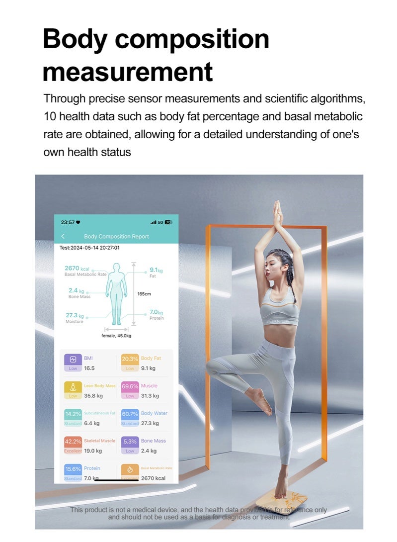 رولستيمي ساعات رجالية ونسائية ساعات ذكية ساعات رياضية أوضاع رياضية متعددة بلوتوث الاتصال مراقبة الصحة آي بي 68 مقاوم للماء عمر بطارية طويل جدا إي تي 593 وردي - Image 5