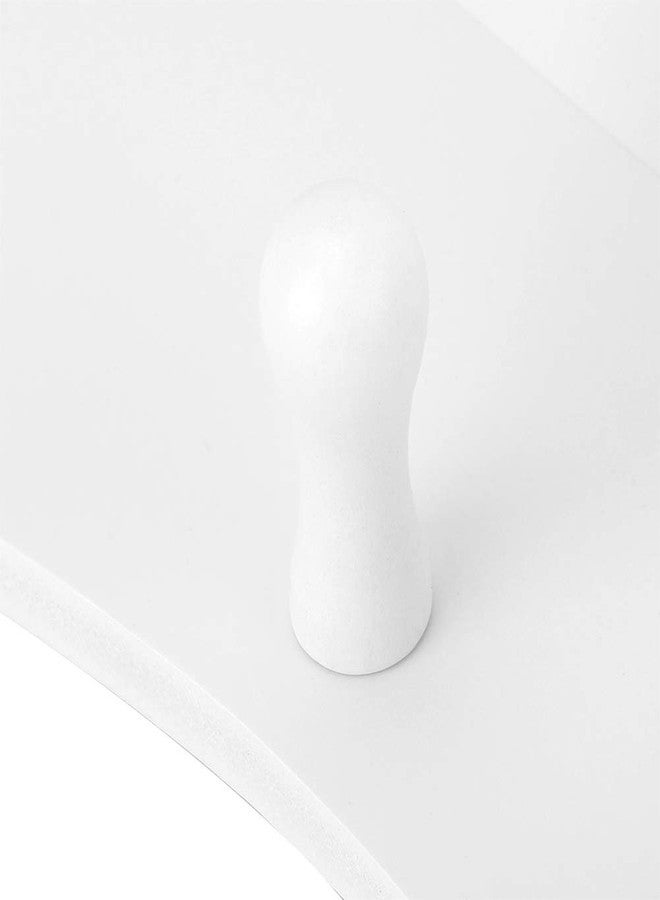 Fdit PVC Hollowed Love Shape Wall Shelf, Space-Saving Wall Shelf Hanging Storage Rack Home Decoration for Living Room Bedroom - Image 4