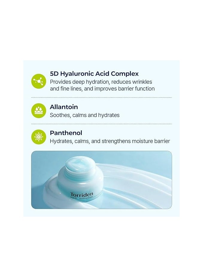 TORRIDEN DIVE-IN Low-Molecular Hyaluronic acid Soothing Cream 100 ml