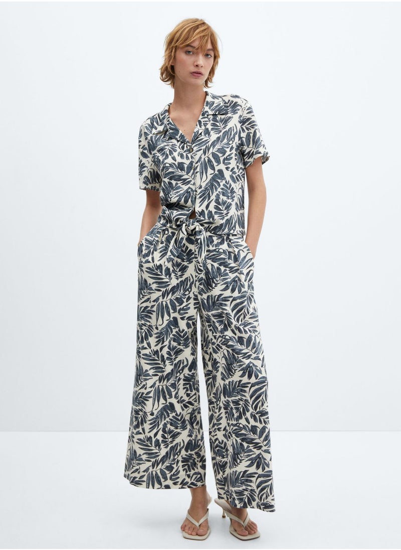 MANGO - High Waist Pants - Image 1