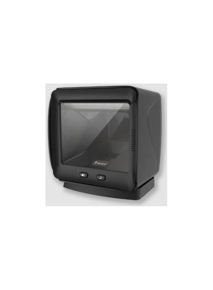 Newland FR80 2D Megapixel Presentation Barcode Scanner – High-Speed Scanning, Large Window, Motion Tolerance, USB with Stand – Ideal for POS & Self-Checkout Use - Image 1