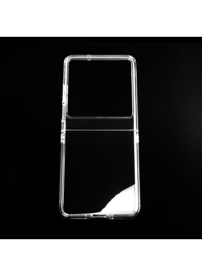 HuHa Case Cover For infinix Zero Flip Transparent PC Phone Case - Image 1