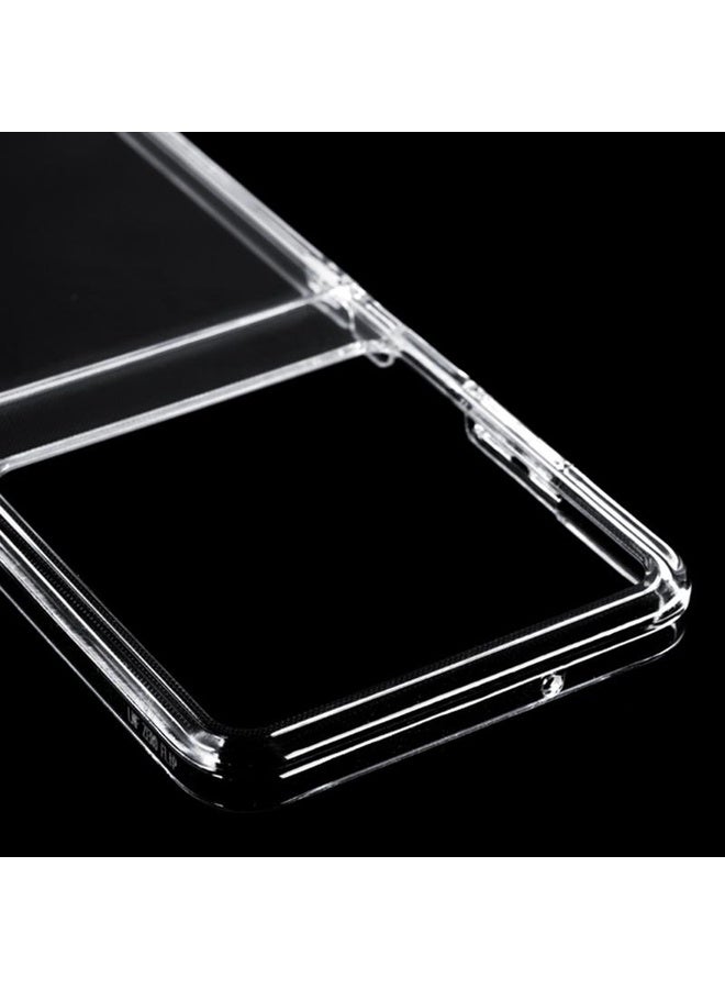 HuHa Case Cover For infinix Zero Flip Transparent PC Phone Case - Image 3