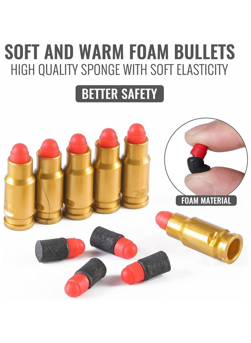Generic - Dress-Up Accessories Glock Foam Blaster Toy Gun – Includes Magazine, Bullets, and Silencer – Perfect Children's Gift for Role Play and Fun Adventures - Image 1
