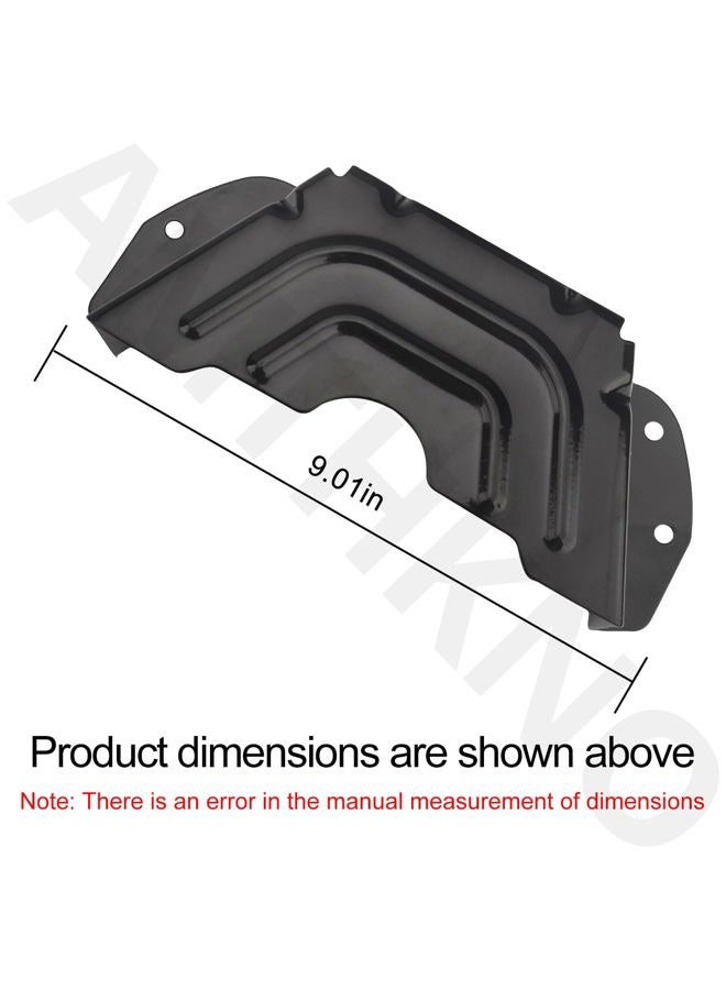 AMTHKNO 783-06424A-0637 Deck Belt Cover Black Compatible with MTD/Craftsman/Troy-Bilt/Husky Lawn Mower 42" 46" Deck Replaces 783-06424A Mower Desk Parts 13AD775S059 13WX78TS090 24728902 247288842 (2 Pack) - Image 3