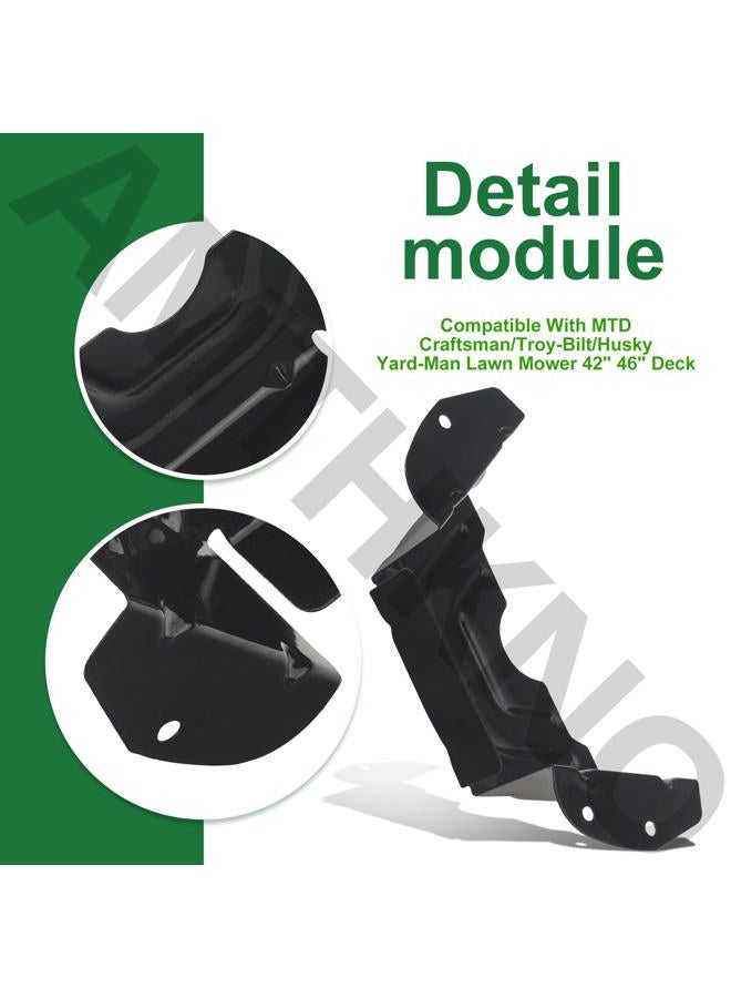 AMTHKNO 783-06424A-0637 Deck Belt Cover Black Compatible with MTD/Craftsman/Troy-Bilt/Husky Lawn Mower 42" 46" Deck Replaces 783-06424A Mower Desk Parts 13AD775S059 13WX78TS090 24728902 247288842 (2 Pack) - Image 4