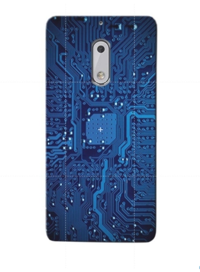 إيه إم سي ديزاين غطاء حماية واقٍ لهاتف نوكيا 6 لوحة دارة كهربائية