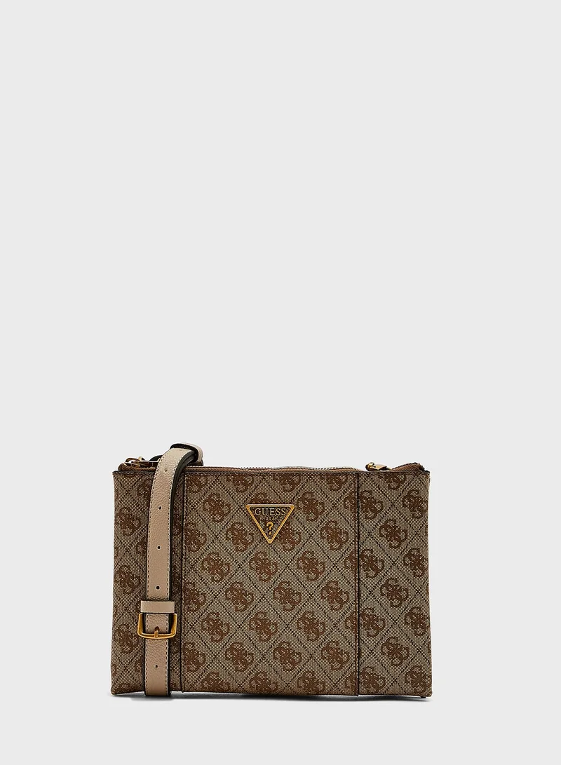 GUESS Noelle Double Zip Crossbody