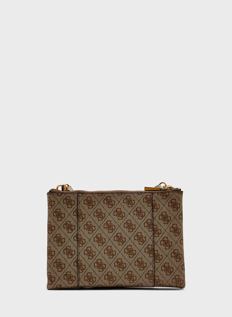 GUESS Noelle Double Zip Crossbody