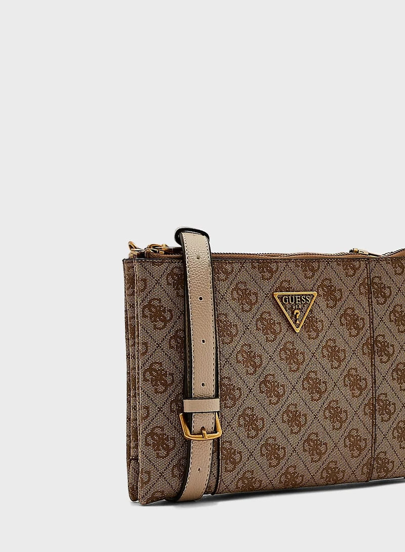 GUESS Noelle Double Zip Crossbody