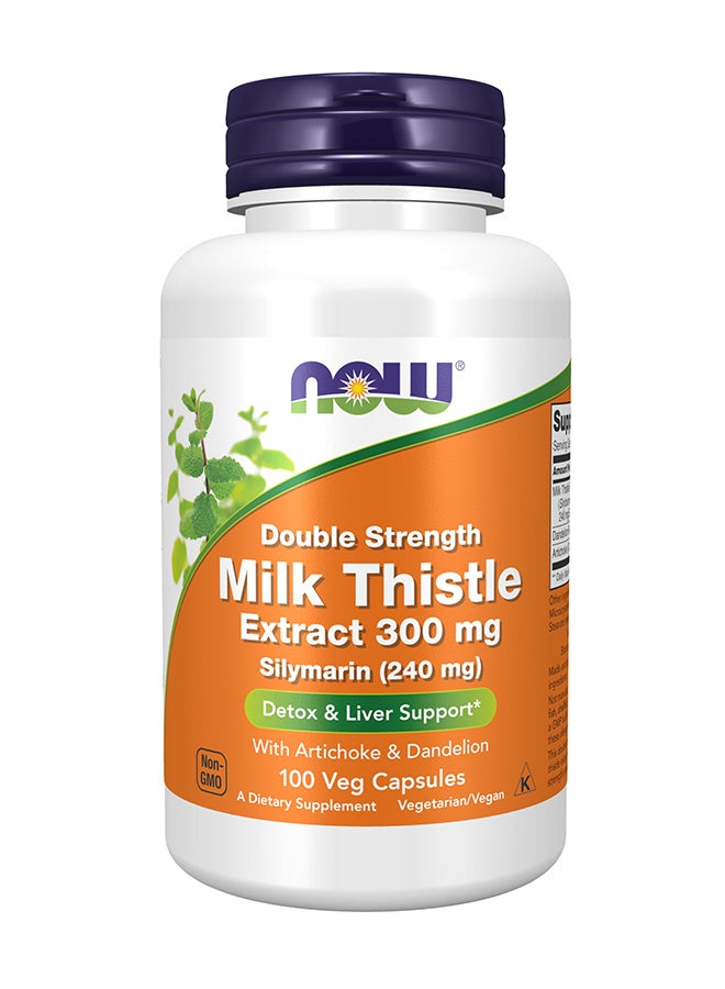 now Silymarin Double Strength 300Mg 100 Vcaps