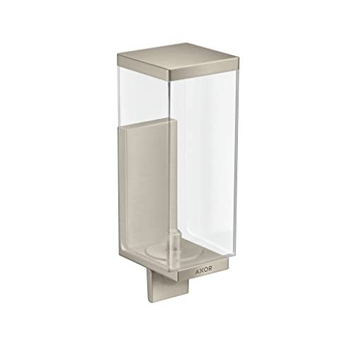 AXOR Universal Rectangular Bath and Kitchen Sink Soap Dispenser in Brushed Nickel, 42610820 - Image 1