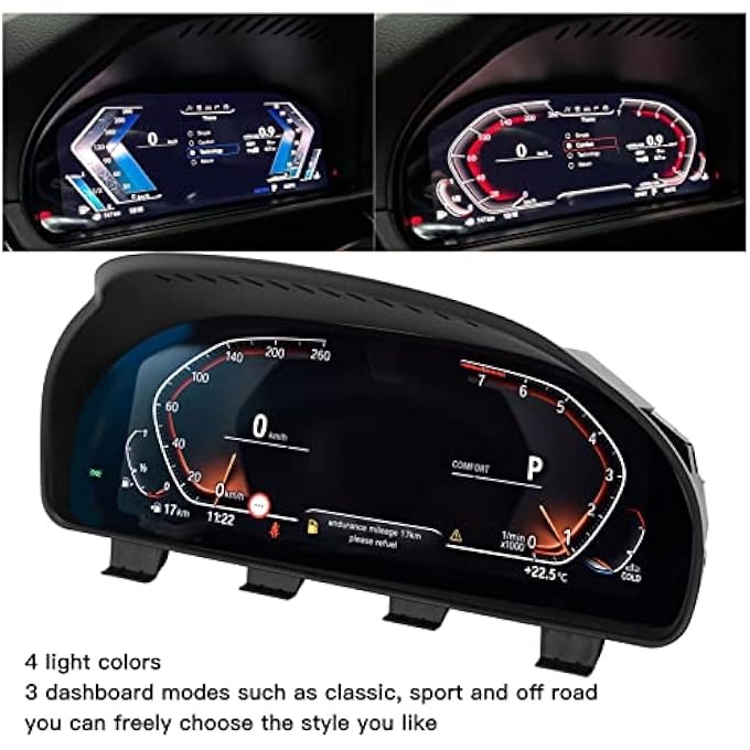 Zhed Car Dash Board 3 Modes Lcd Screen Meter Digital Dashboard Cluster Instrument For 5 Series F10 F11 F18 Gt F07 For 6 Series F06 F12 For 7 Series F01 F02 F03 X3 F25 X4 F26 X5 F15 - Image 5