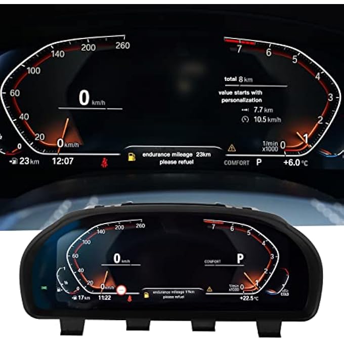 Zhed Car Dash Board 3 Modes Lcd Screen Meter Digital Dashboard Cluster Instrument For 5 Series F10 F11 F18 Gt F07 For 6 Series F06 F12 For 7 Series F01 F02 F03 X3 F25 X4 F26 X5 F15 - Image 4