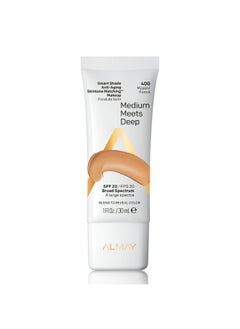 Smart Shade Antiaging Skintone Matching Makeup, Hypoallergenic, Cruelty Free, Oil Free, Fragrance Free, Dermatologist Tested Foundation With Spf 20, 1Oz