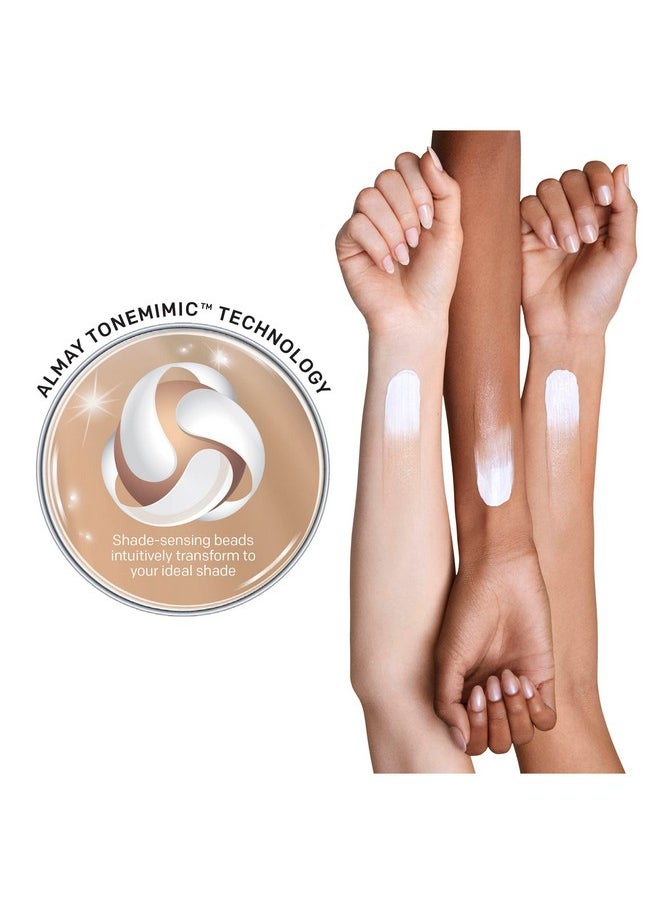 Almay - Smart Shade Antiaging Skintone Matching Makeup, Hypoallergenic, Cruelty Free, Oil Free, Fragrance Free, Dermatologist Tested Foundation With Spf 20, 1Oz - Image 1