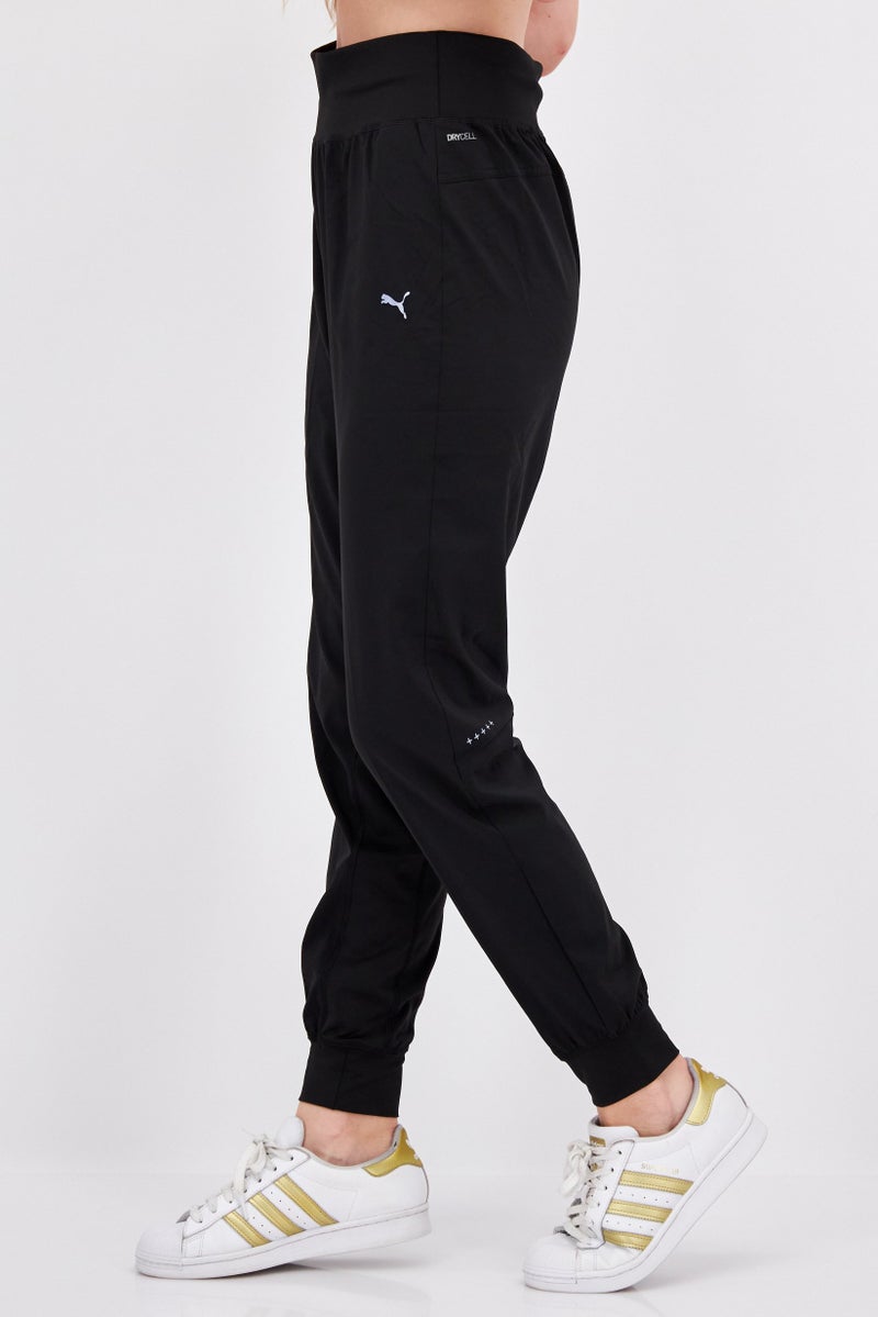 PUMA سروال رياضي نسائي مناسب للجري، أسود - Image 4