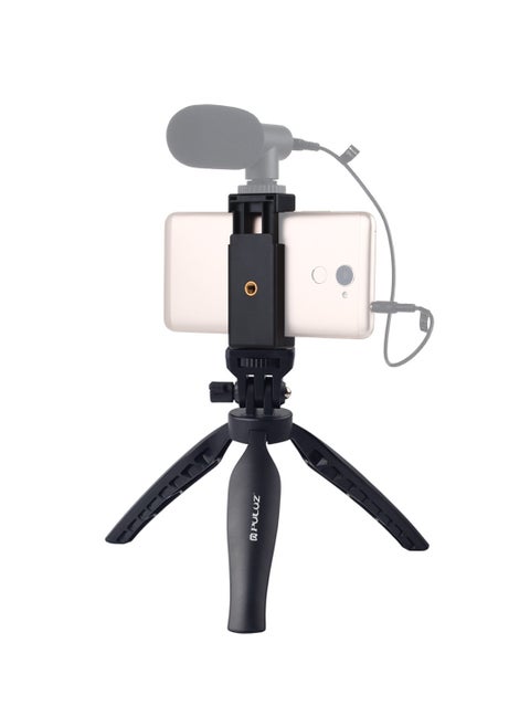 Desktop Tripod Mount with Phone Clamp and Adjusting Tripod Head for Phones Camrea Gopro Projecter